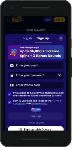 MoroSpin online casino